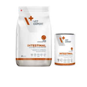 4T Veterinary Diet Intestinal Dog 2kg +KONS INTESTINAL 400G DĀVANĀ